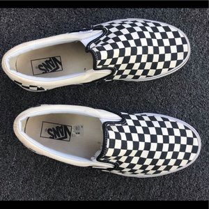 Checkered Vans